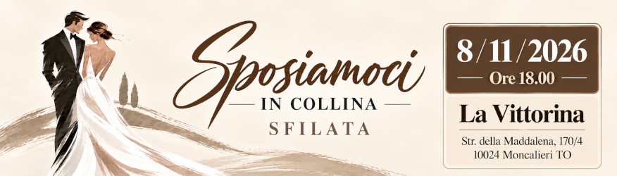 REGISTRATI SUBITO !!! sposiamoci in collina la vittorina banner
